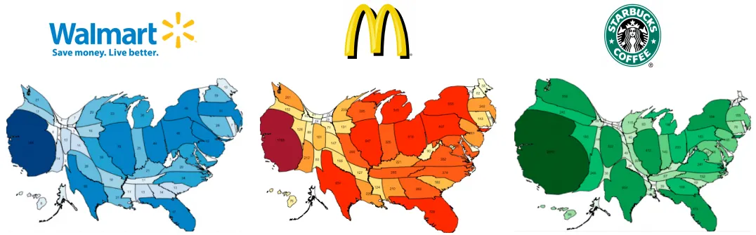 Supercenters, Hamburgers, and Coffee