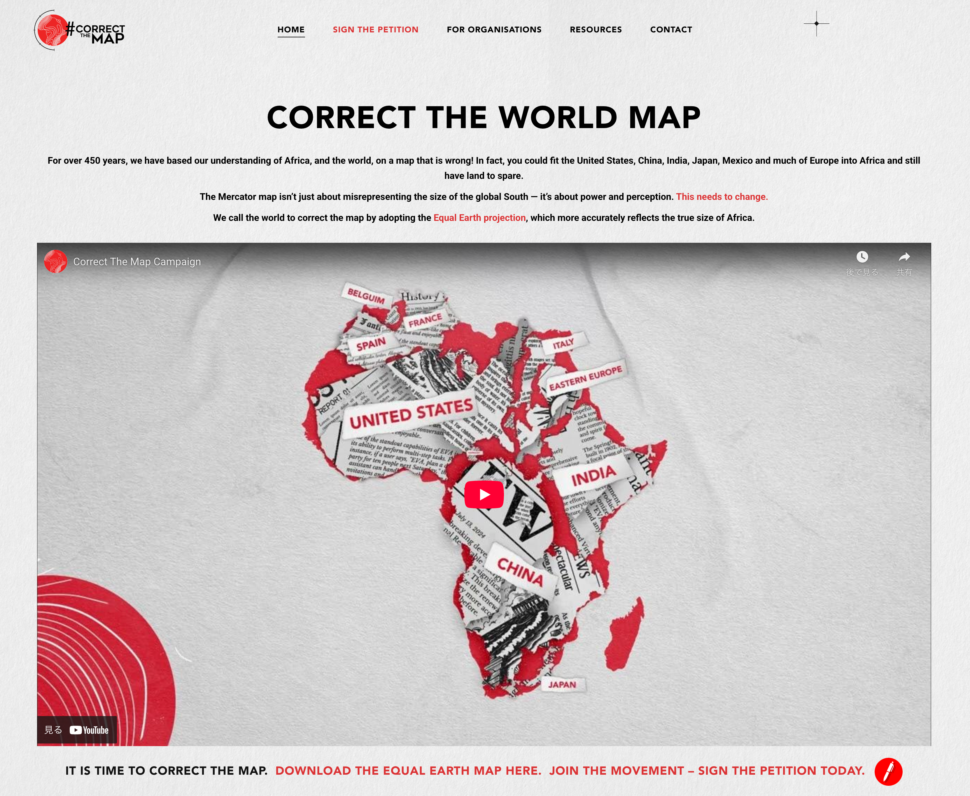 Correct The World Map