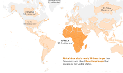 Featured image of post アフリカ連合が「メルカトル図法をやめよう」と呼びかけた理由