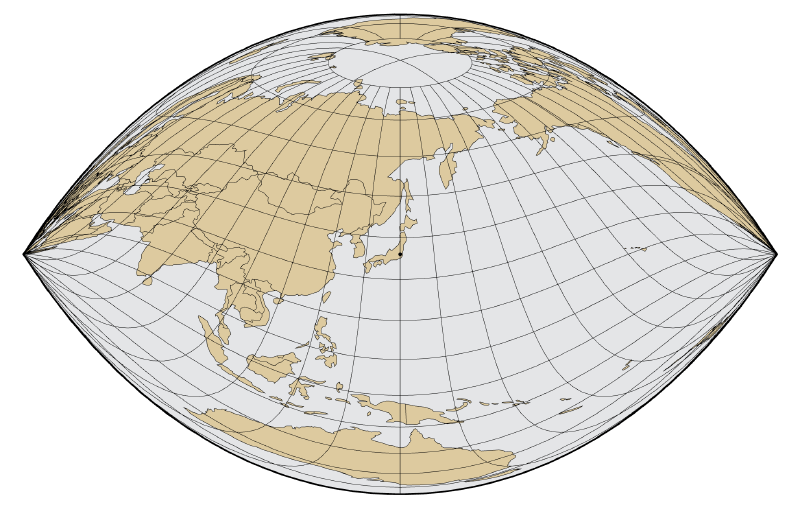 Featured image of post クレイグ図法（Craig projection）とは