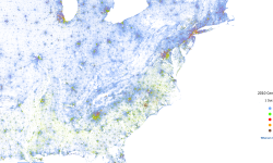 Featured image of post ドット・マップ Or ドット分布マップ（Dot Map Or Dot Distribution Map）