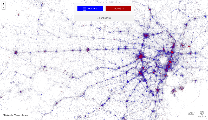 Featured image of post 地元住民（Locals）と観光客（Tourists）の行動をツイートで比較