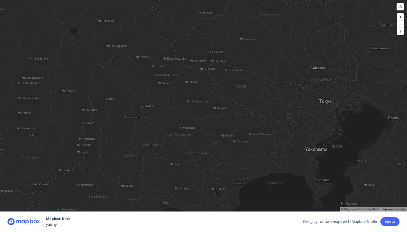 Featured image of post Mapbox Studio で作成した地図タイルを Kepler.gl や Foursquare Studio で用いる