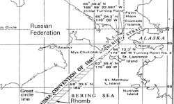 Featured image of post 地図の投影法が国境を変えた日 - 1990年の米ソ海洋境界協定と、地図投影法の解釈