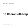 3D Choropleth Map