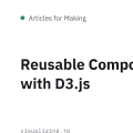 Reusable Components with D3.js