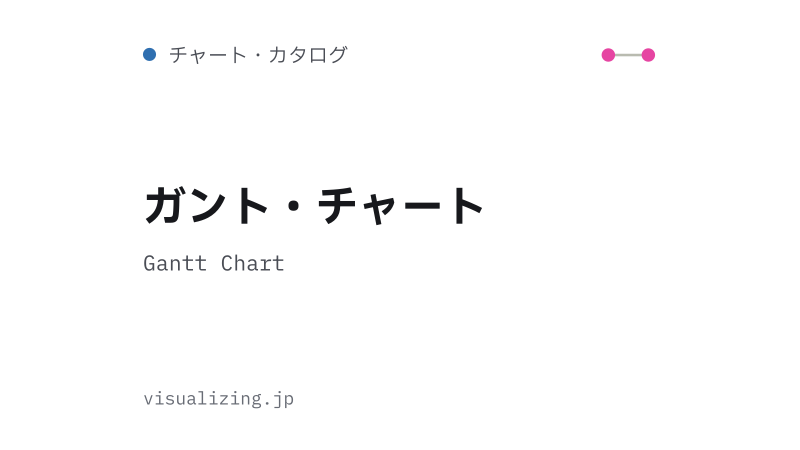 Featured image of post ガント・チャート（Gantt Chart）