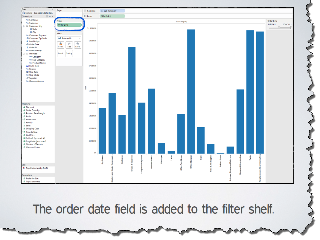 フィルターシェルフ操作とVizQL